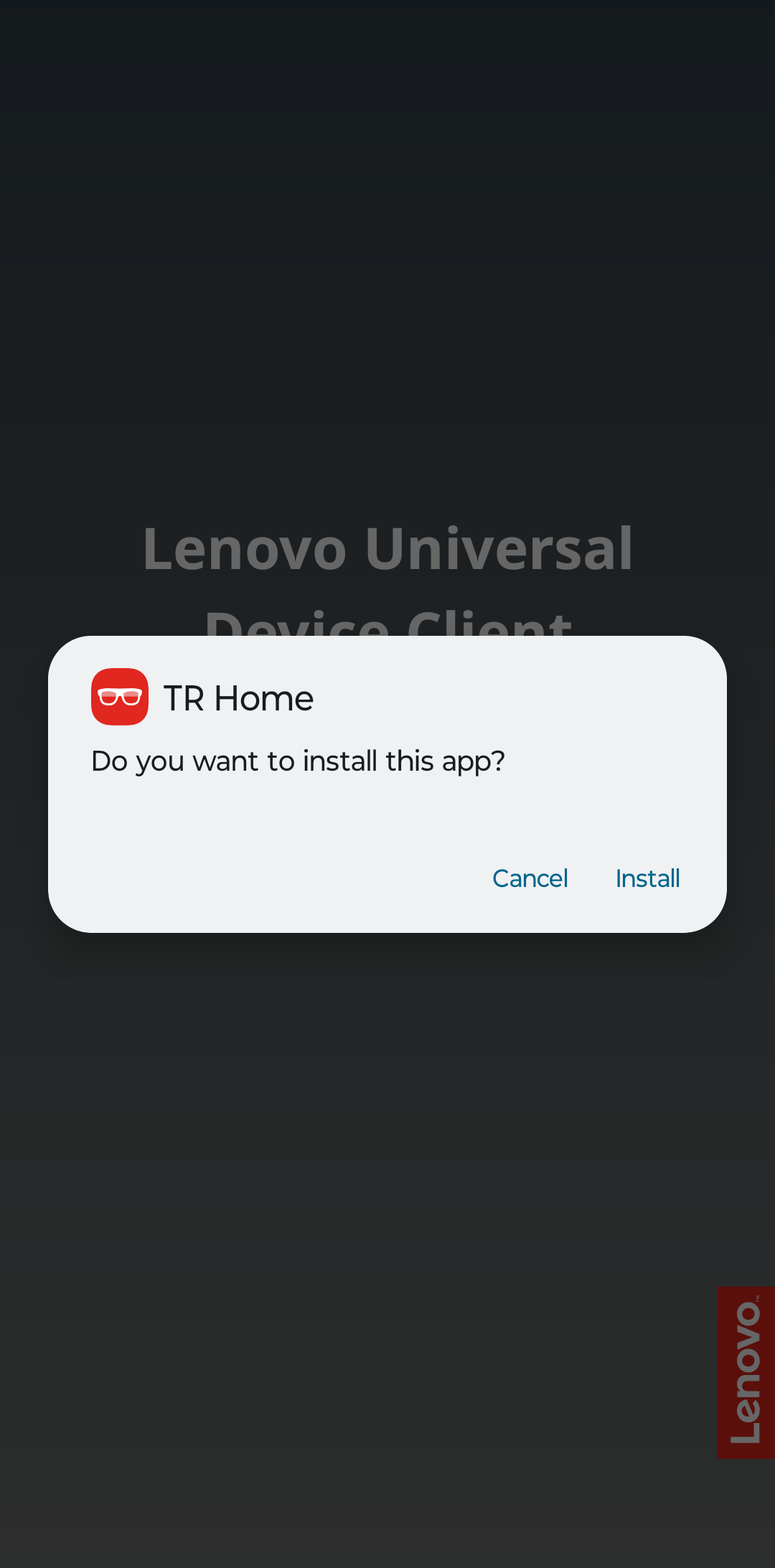 A3 firmware update prompt in TR Hub