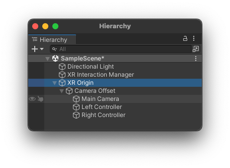 XROrigin architecture