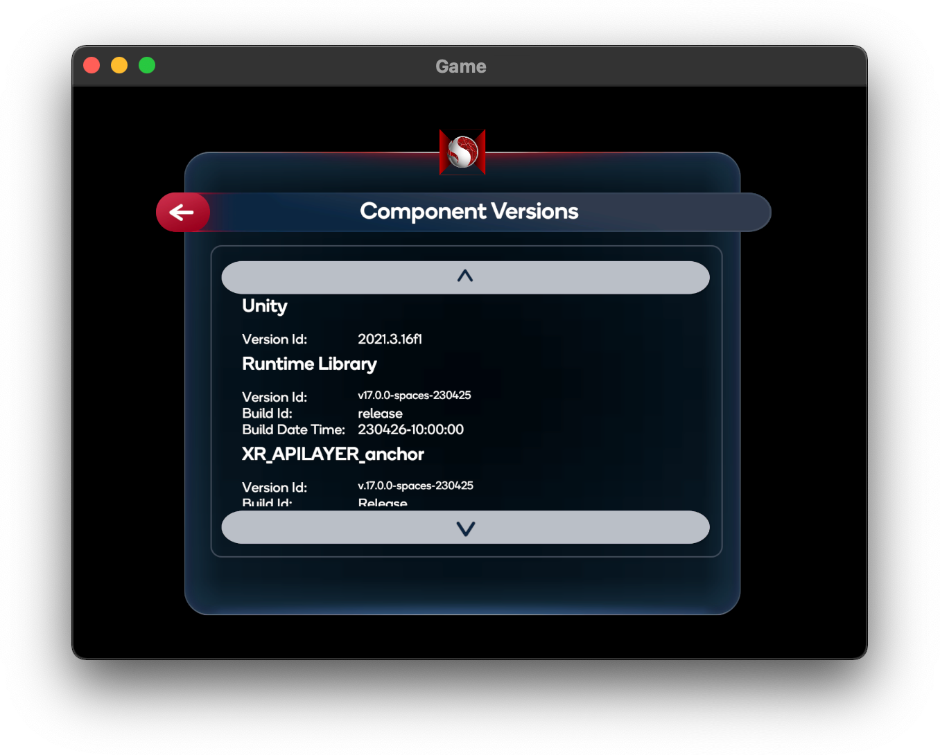 Component versioning