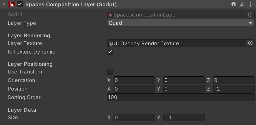 Composition Layer Component