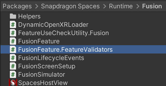 Fusion Feature Validator Script Location