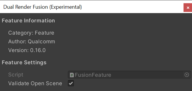 Dual Render Fusion Settings