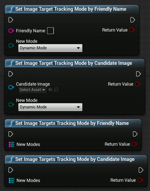 Update image tracking mode